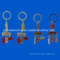 Zinc Alloy Key Chain for London Tourist Crafts